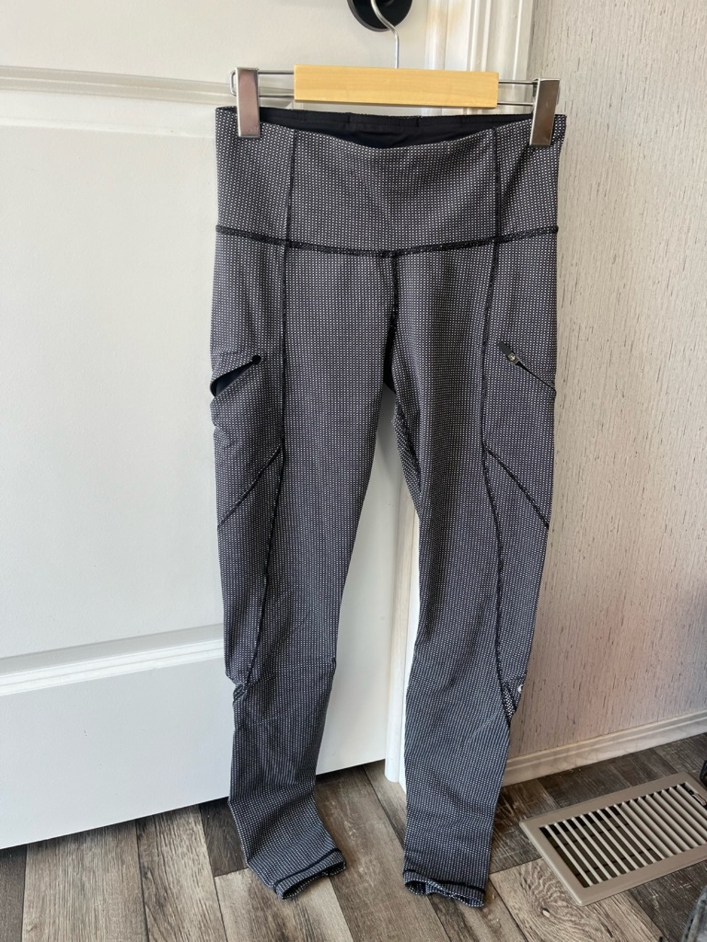 lululemon athletica Black & White Patterned Leggings